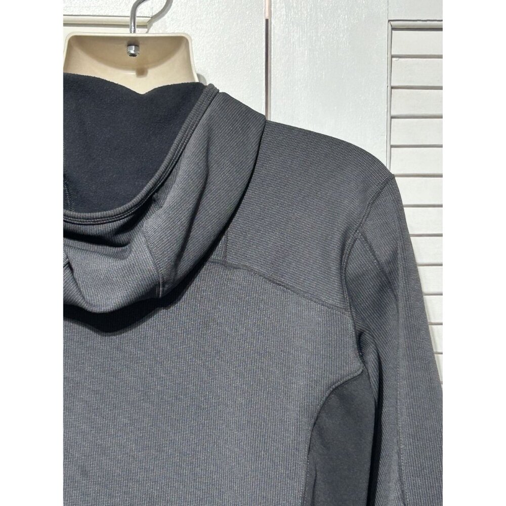 The North Face Men's Gray Blue Full-Zip Fleece Hoodie Athletic Jacket Size M 304 - Picture 5 of 11